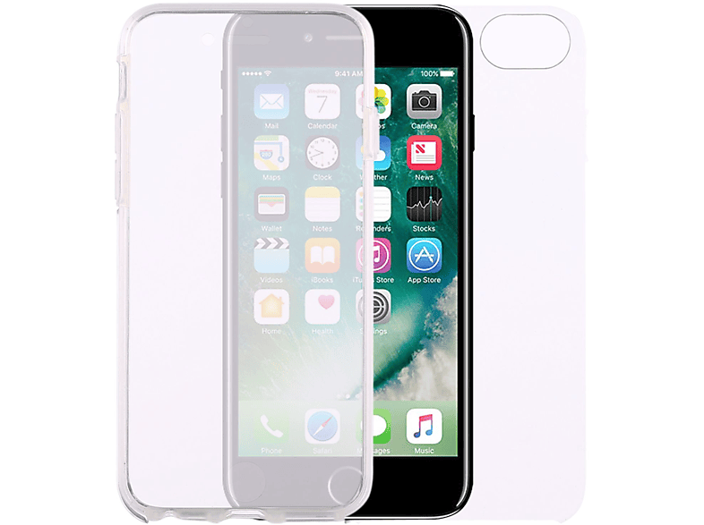 KÖNIG DESIGN Handyhülle, Backcover, Apple, iPhone SE 2020, Transparent | Backcover