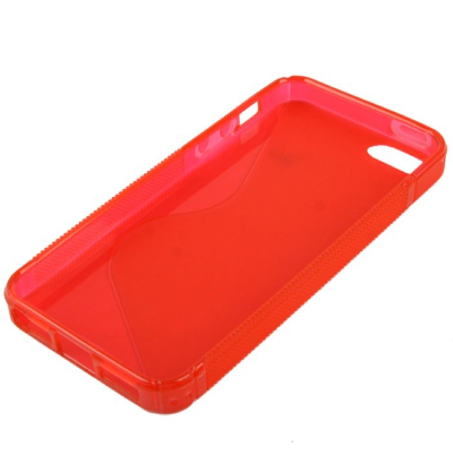 Apple, DESIGN iPhone SE, / Rot / 5 5s Handyhülle, KÖNIG Backcover,