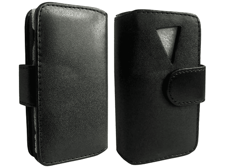 Schwarz Handyhülle, DESIGN Backcover, HTC, KÖNIG Touch Pro,