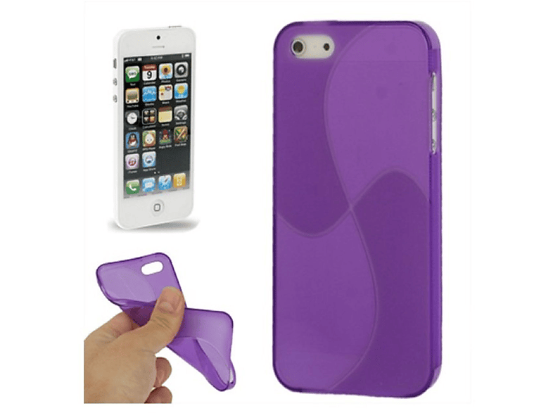 KÖNIG DESIGN Handyhülle, Backcover, Apple, 5 Violett SE, / / 5s iPhone