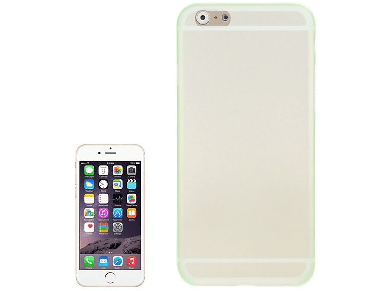 6 DESIGN Backcover, Grün Handyhülle, Plus KÖNIG Apple, / 6s Plus, IPhone