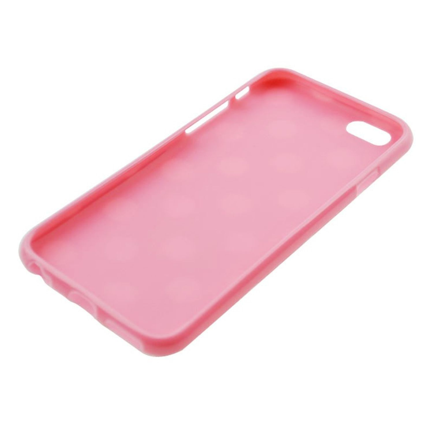 Handyhülle, Plus, / KÖNIG Backcover, Apple, 6 6s Rosa DESIGN Plus IPhone