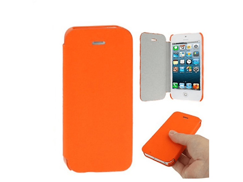 KÖNIG DESIGN Handyhülle, Backcover, Apple, iPhone 5 / 5s / SE, Orange