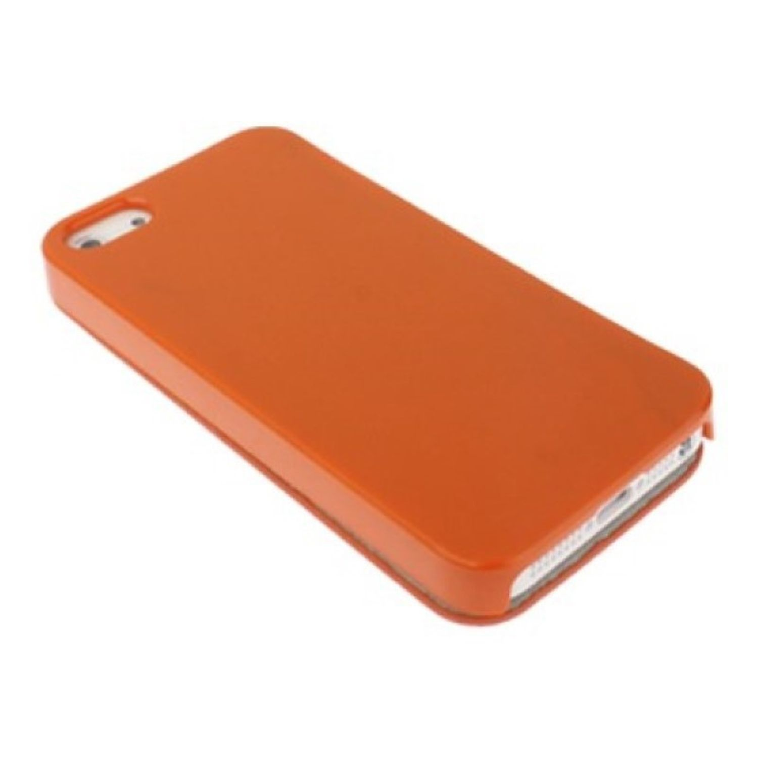 iPhone DESIGN Apple, SE, 5s 5 / / KÖNIG Orange Handyhülle, Backcover,