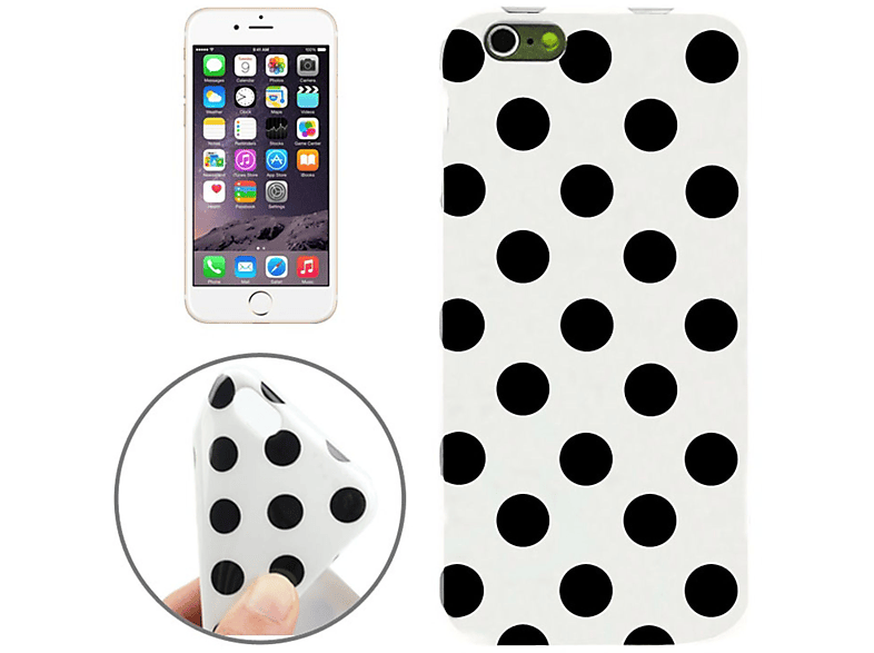 KÖNIG 6 Apple, Backcover, iPhone / Handyhülle, 6s, DESIGN Weiß