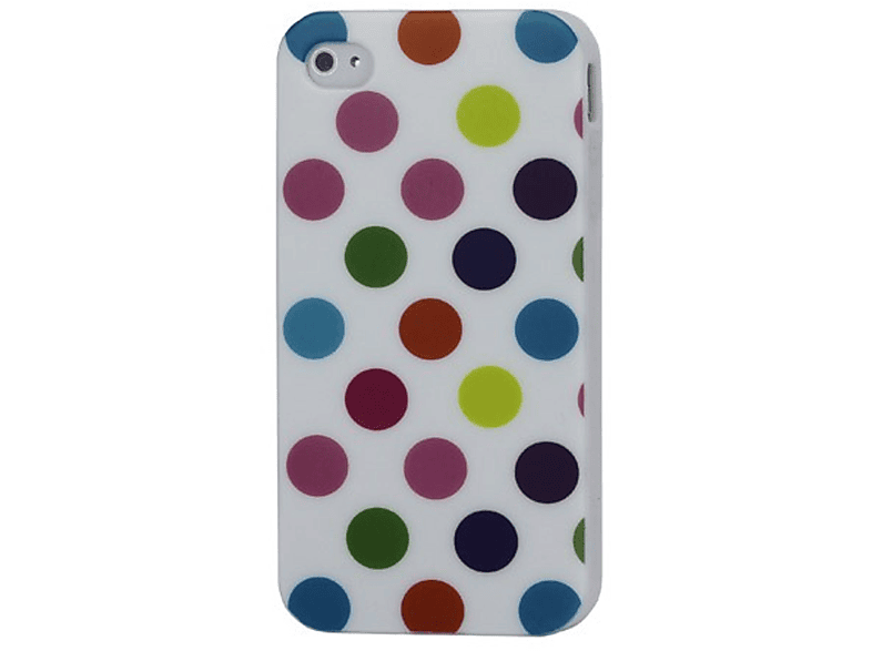 Backcover, Mehrfarbig 4 4s, / KÖNIG DESIGN Apple, Handyhülle, iPhone