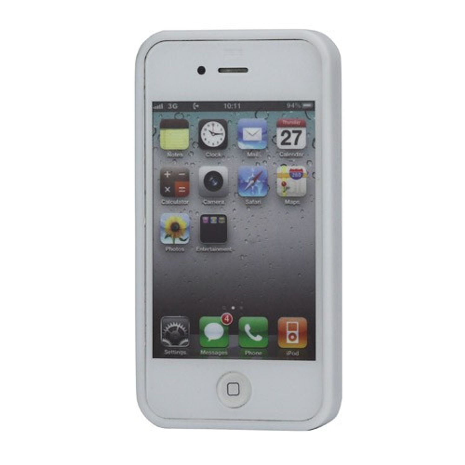 Backcover, Mehrfarbig 4 4s, / KÖNIG DESIGN Apple, Handyhülle, iPhone