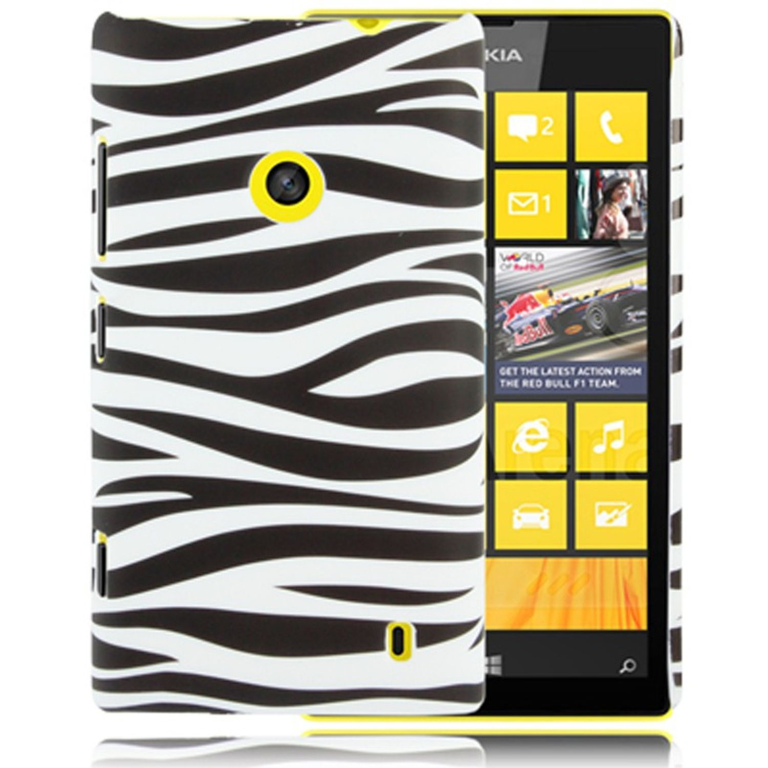 Nokia, Backcover, Handyhülle, DESIGN KÖNIG Lumia Schwarz 520,