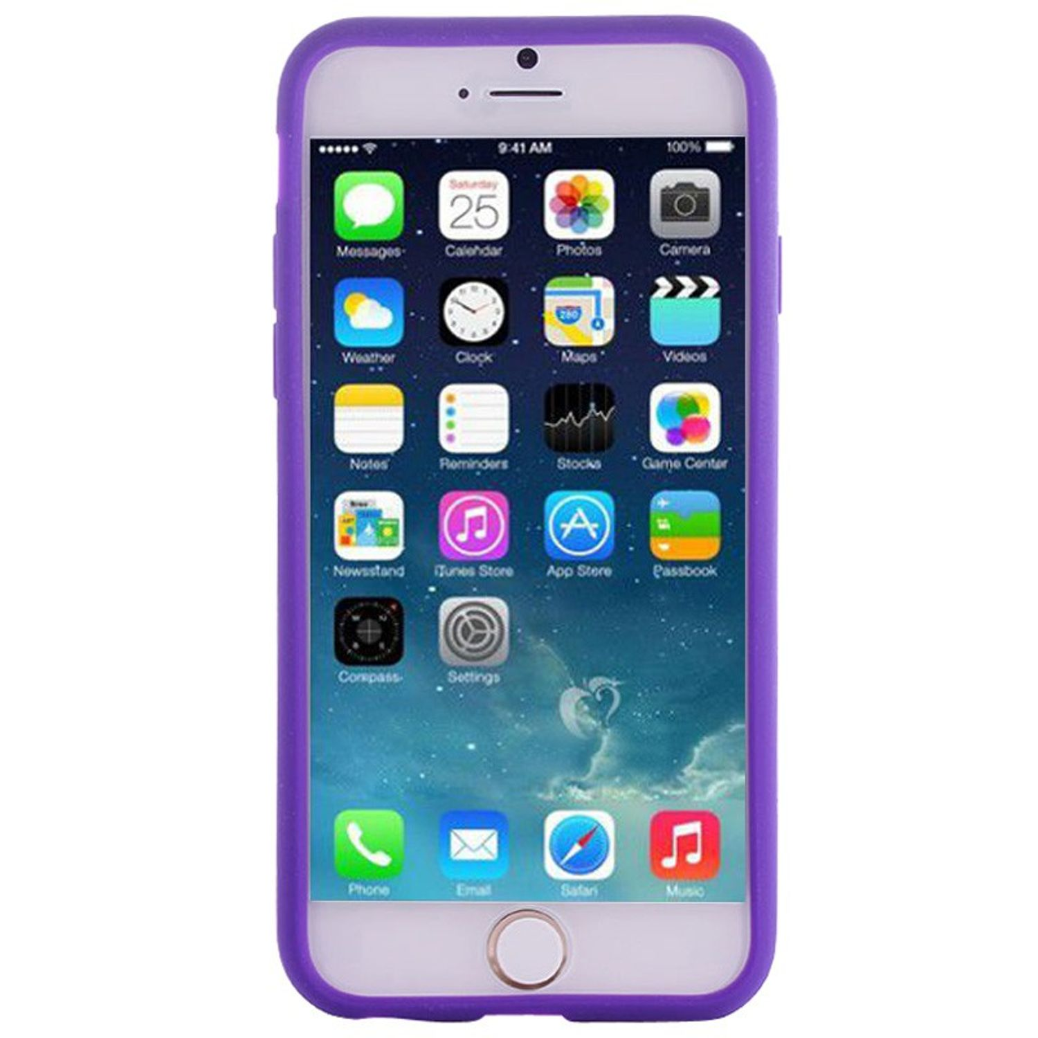 iPhone KÖNIG Handyhülle, 6s, DESIGN Apple, 6 Violett Backcover, /