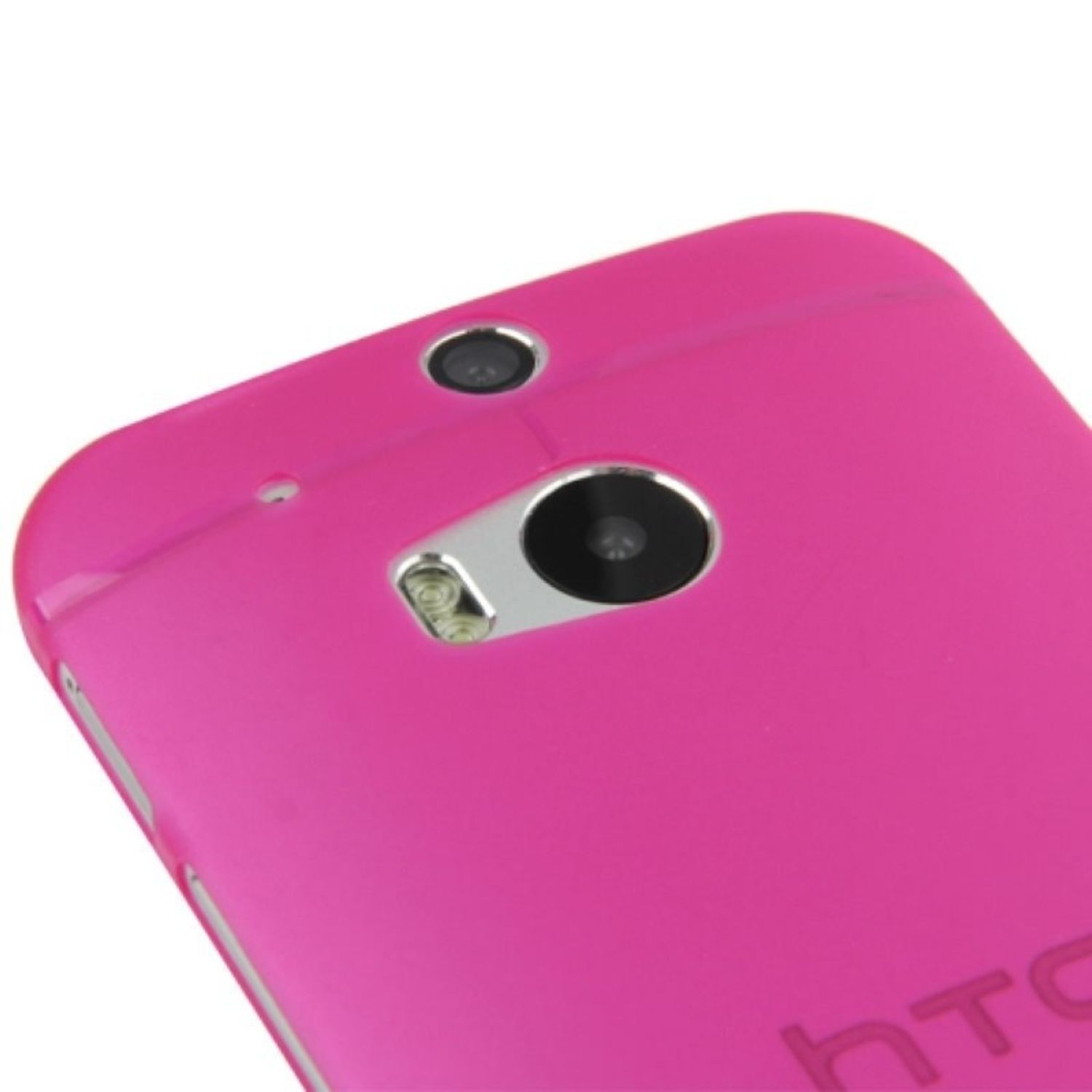 HTC, Rosa One M8, Handyhülle, KÖNIG Backcover, DESIGN