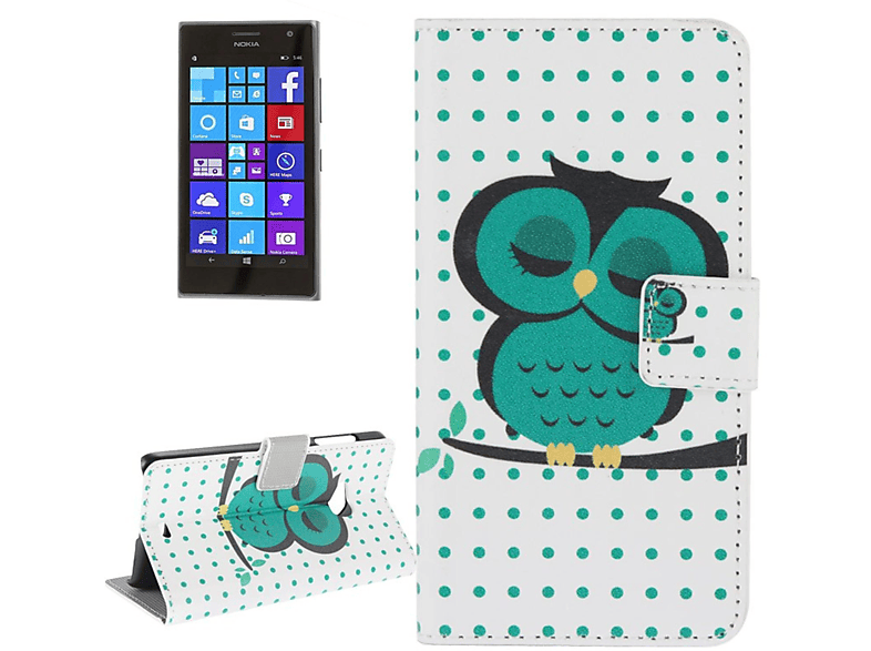 Lumia 730, Backcover, DESIGN Mehrfarbig KÖNIG Nokia, Handyhülle,