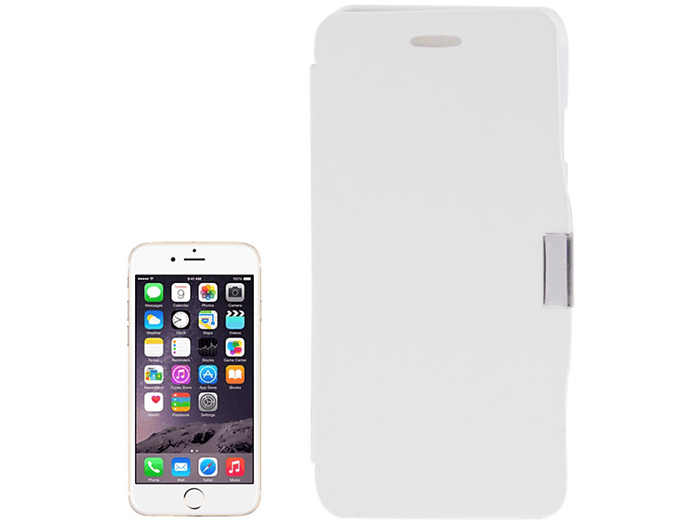 KÖNIG DESIGN Handyhülle, Backcover, Apple, IPhone 6 Plus / 6s Plus, Weiß