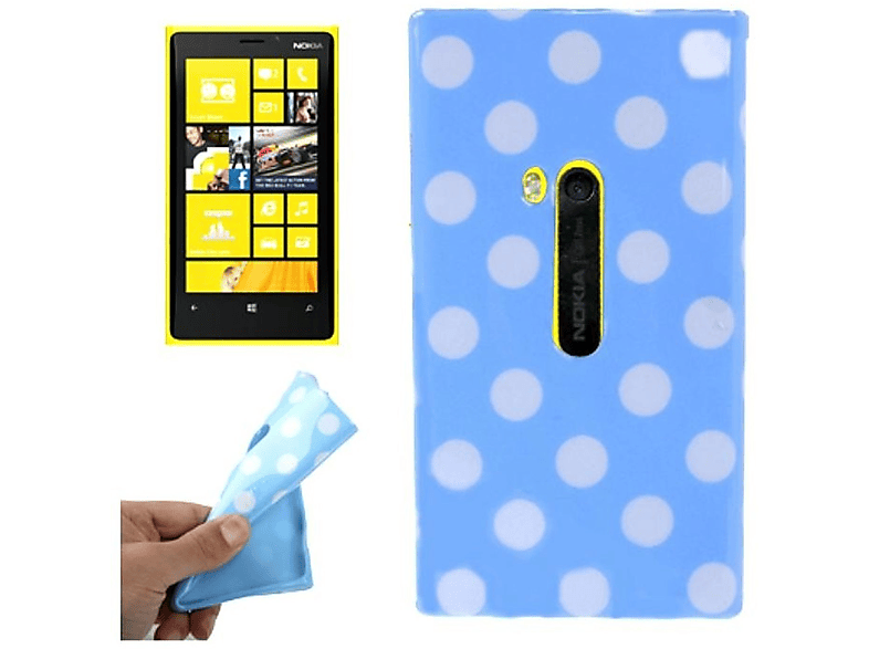 Blau Handyhülle, DESIGN KÖNIG Nokia, 920, Lumia Backcover,