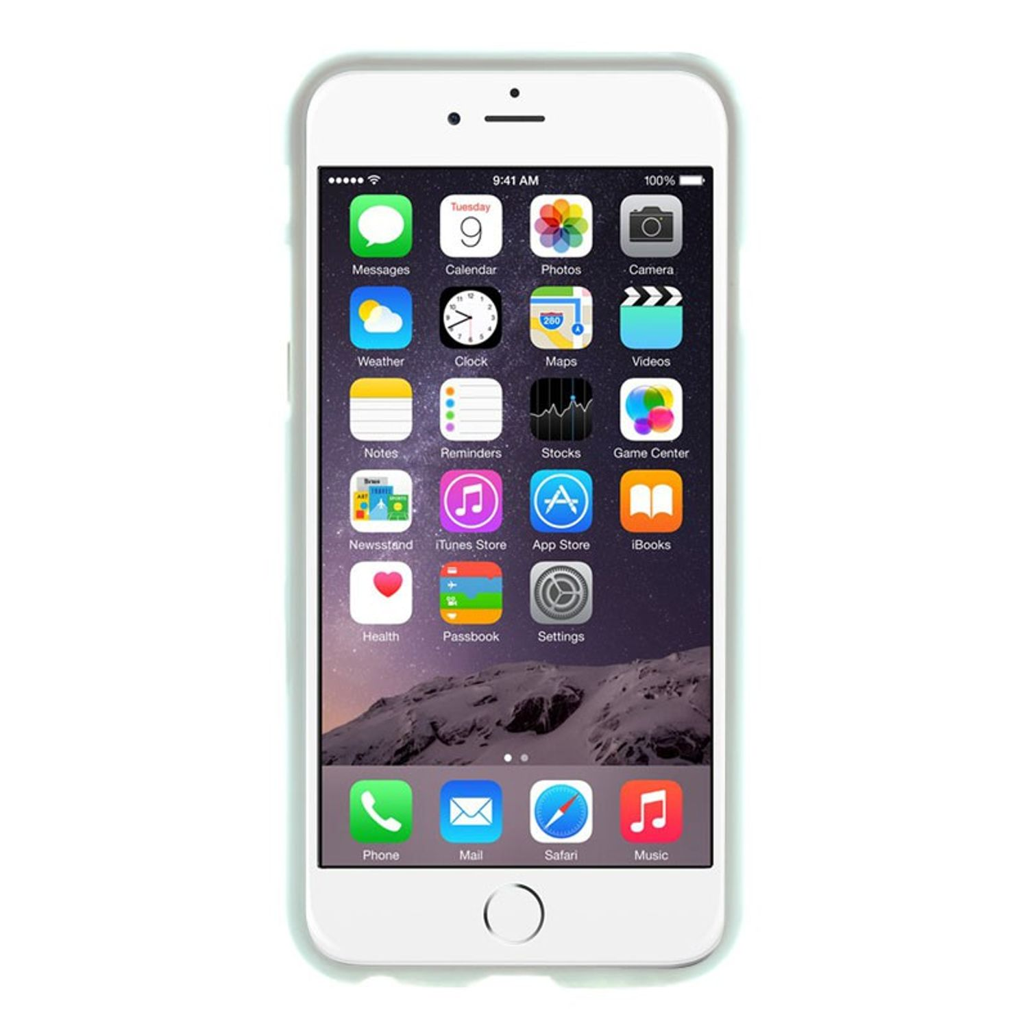 / DESIGN Backcover, Apple, KÖNIG Handyhülle, 6s, Weiß 6 iPhone