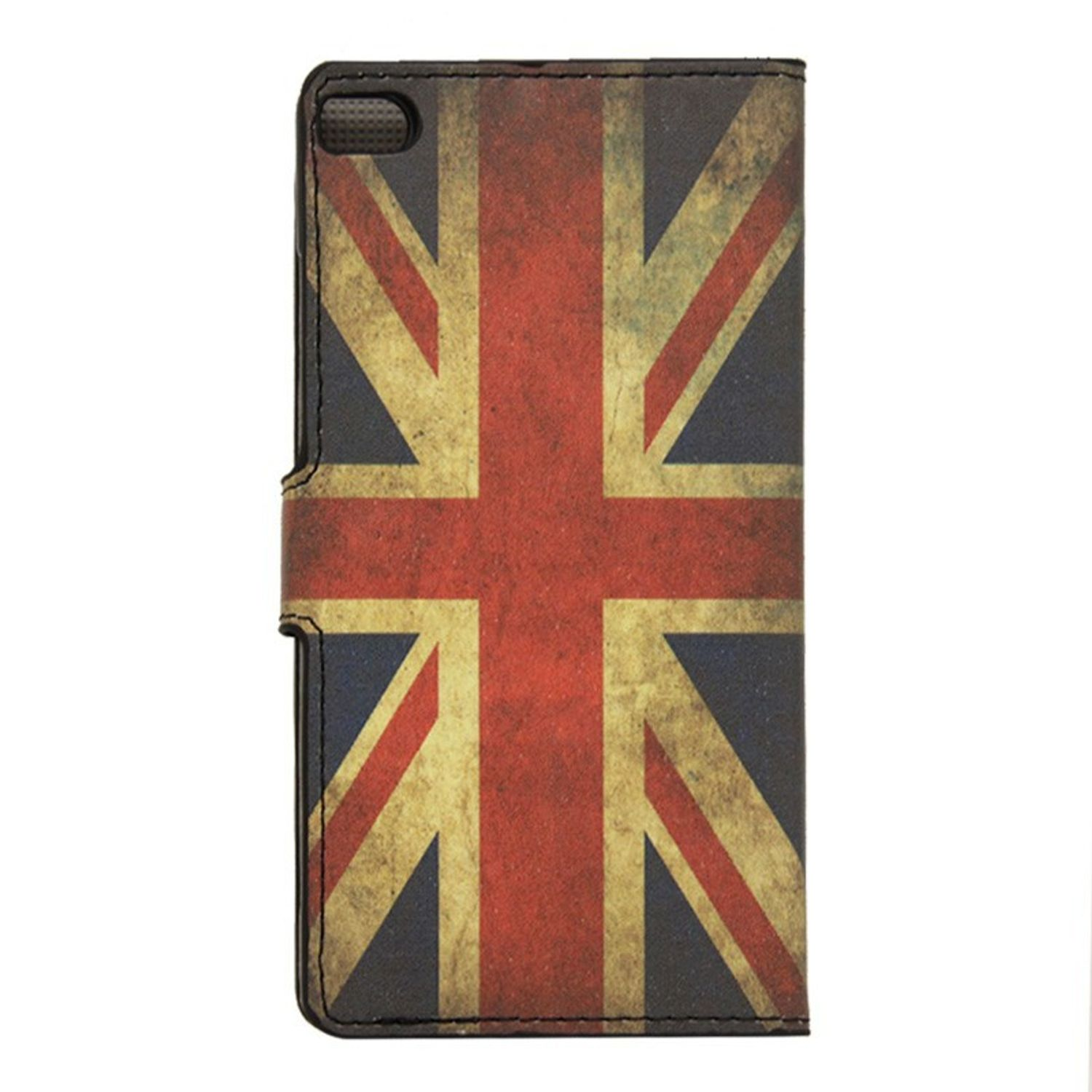 Handyhülle mit einem verwitterten Union Jack Flaggen-Design.
