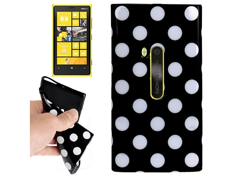 KÖNIG DESIGN Handyhülle, Backcover, Nokia, Lumia 920, Schwarz