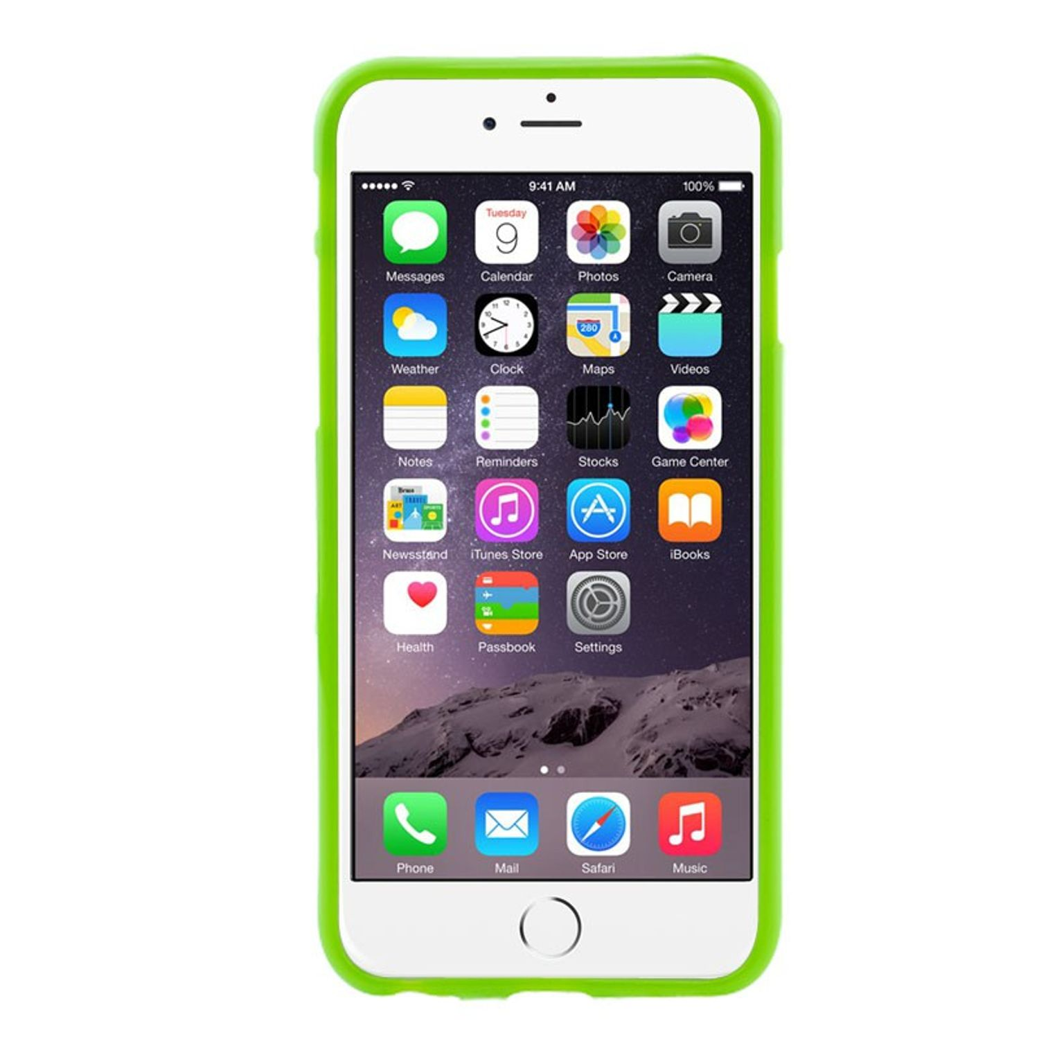 DESIGN 6 iPhone Apple, 6s, / KÖNIG Handyhülle, Grün Backcover,