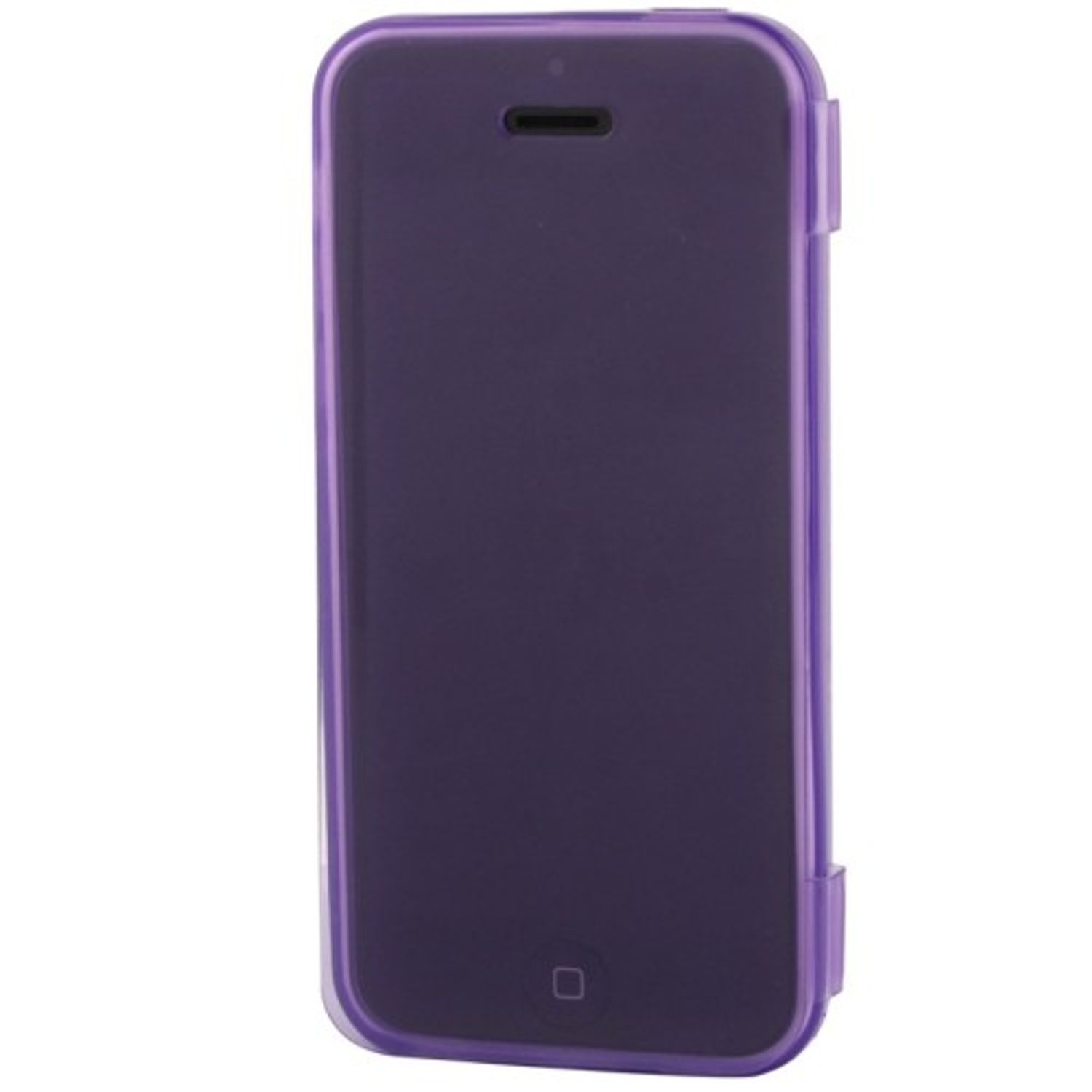 KÖNIG DESIGN Backcover, iPhone Violett Handyhülle, 5c, Apple