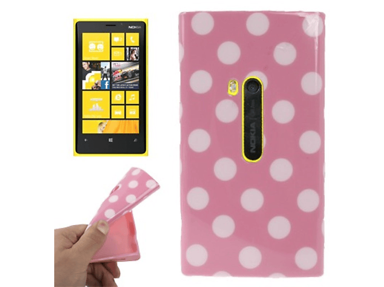 Lumia Rosa Nokia, KÖNIG Backcover, DESIGN Handyhülle, 920,