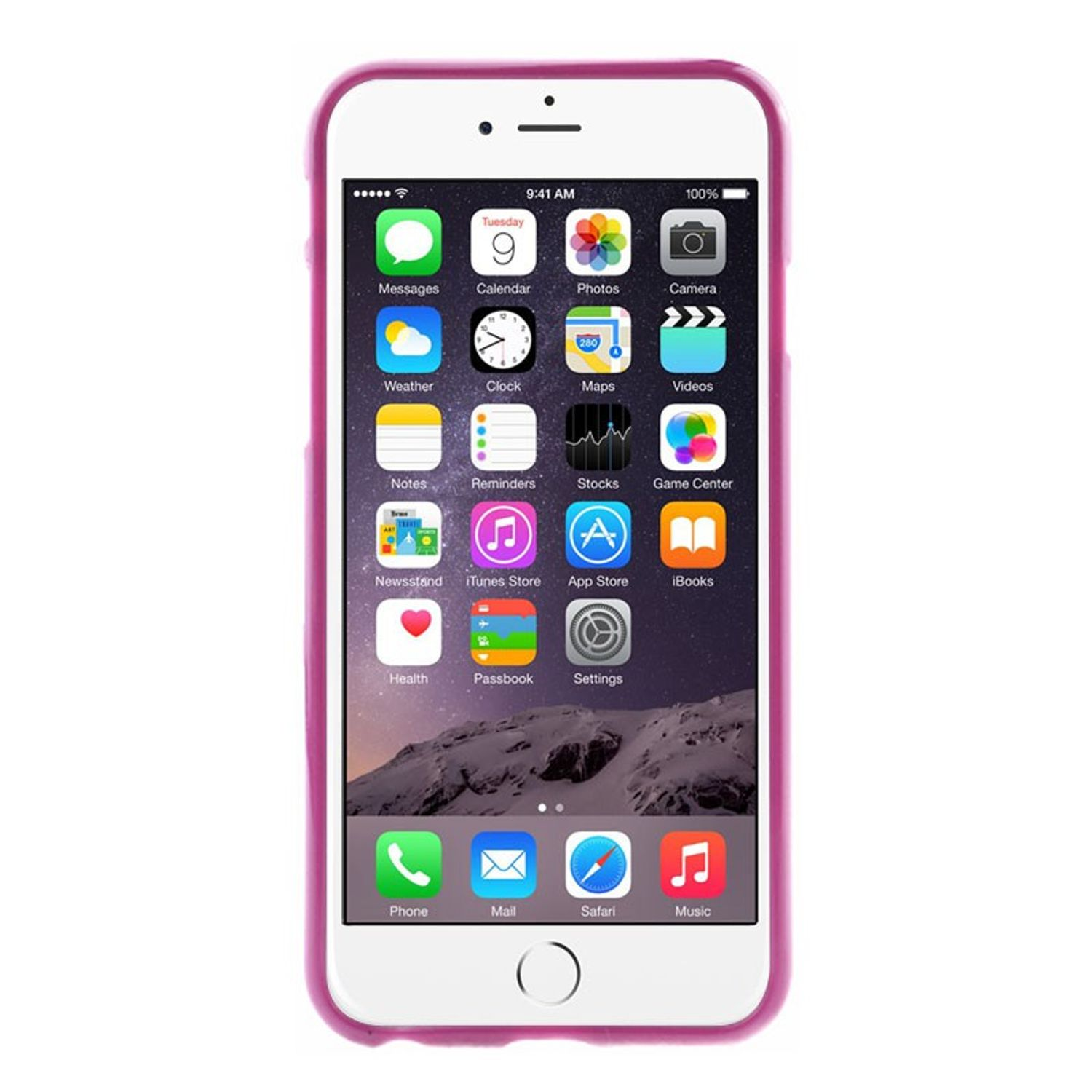 IPhone Backcover, / Plus Handyhülle, 6 Plus, DESIGN Violett Apple, 6s KÖNIG
