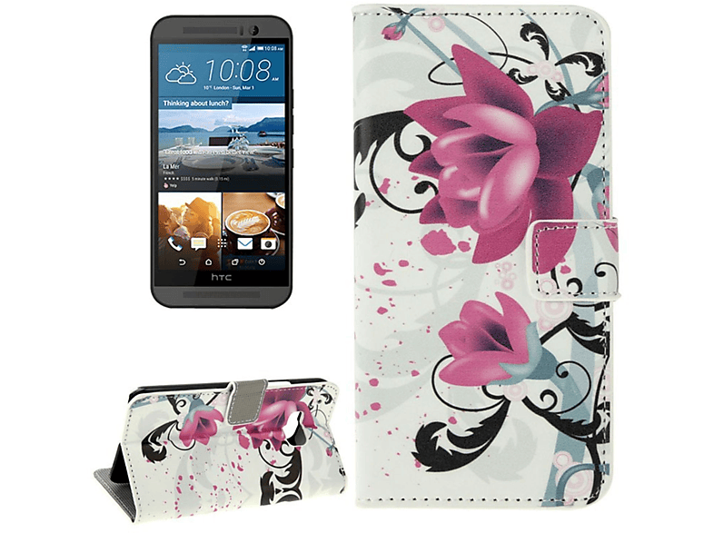 KÖNIG DESIGN Handyhülle, M9, Mehrfarbig HTC, Backcover, One