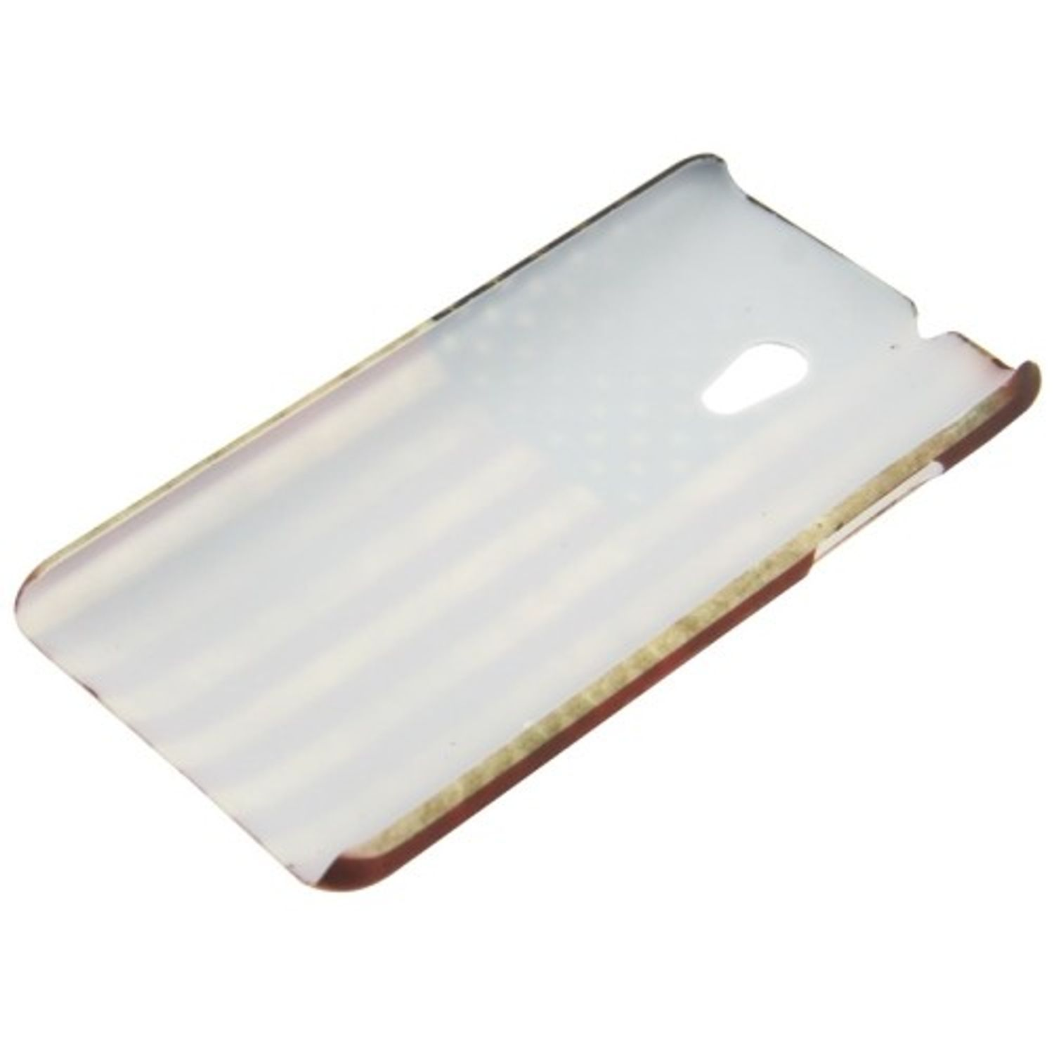 Innenseite einer Handyhülle mit amerikanischem Flaggen-Design.