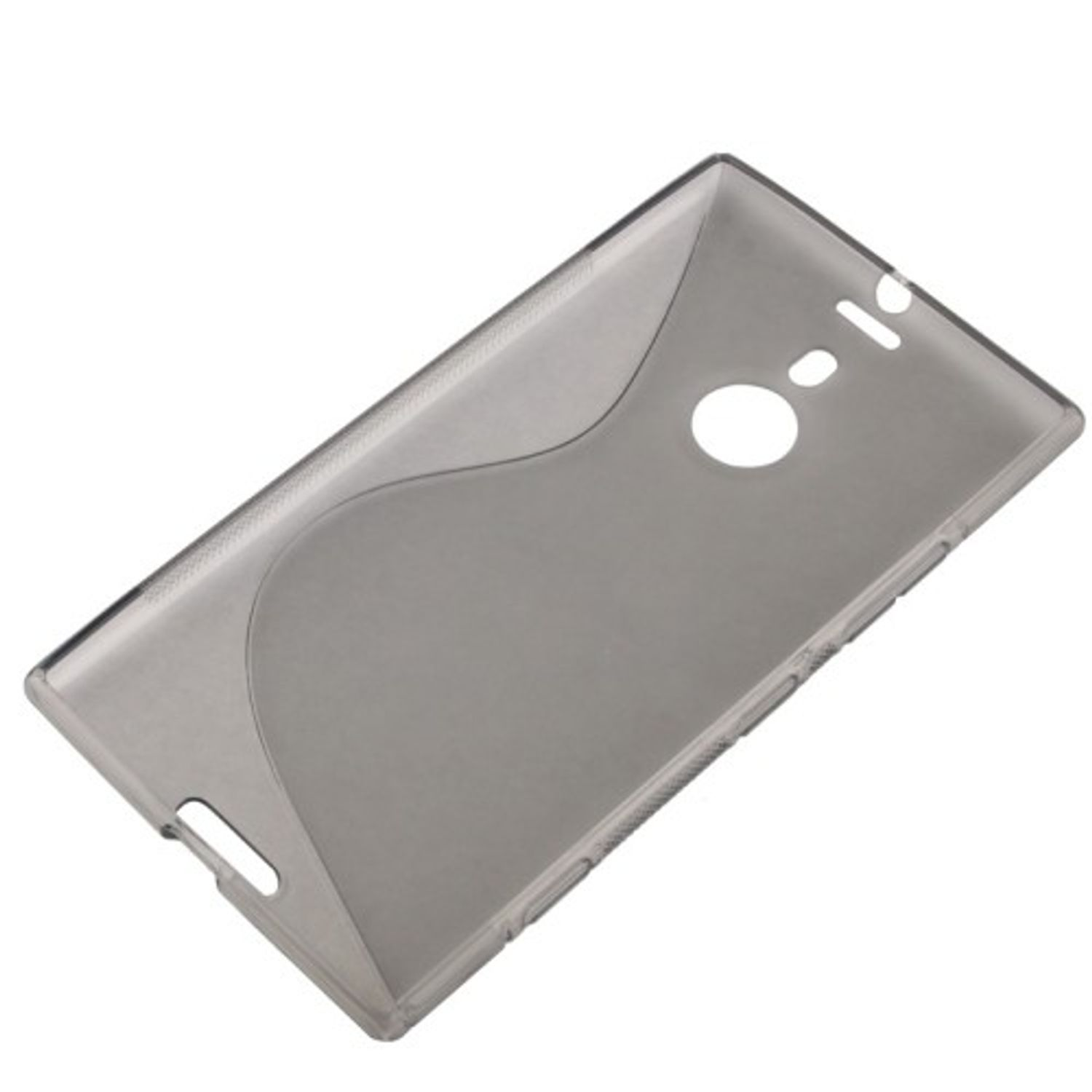 Grau Handyhülle, KÖNIG Lumia 1520, Backcover, Nokia, DESIGN