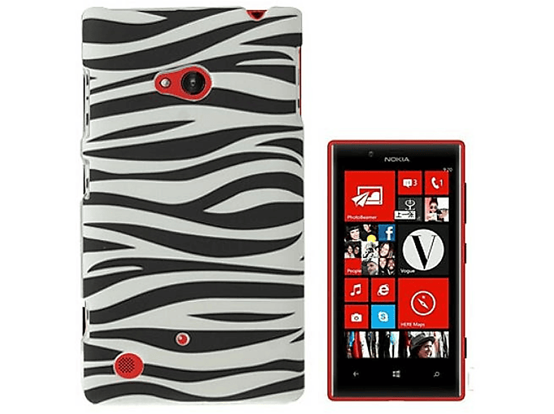 KÖNIG DESIGN Handyhülle, Backcover, Nokia, Lumia 720, Mehrfarbig