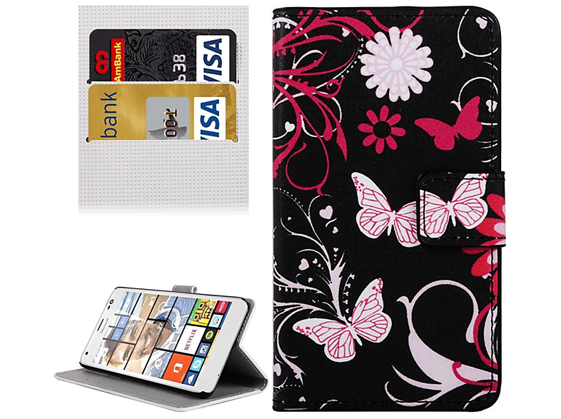 KÖNIG DESIGN Handyhülle, Backcover, Microsoft, Lumia 850, Schwarz