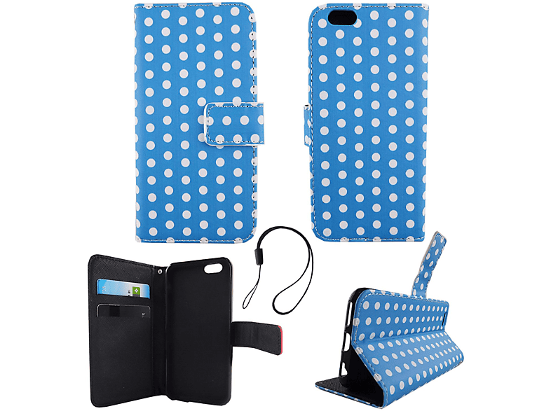 KÖNIG DESIGN Handyhülle, Backcover, 6 iPhone 6s, / Apple, Blau
