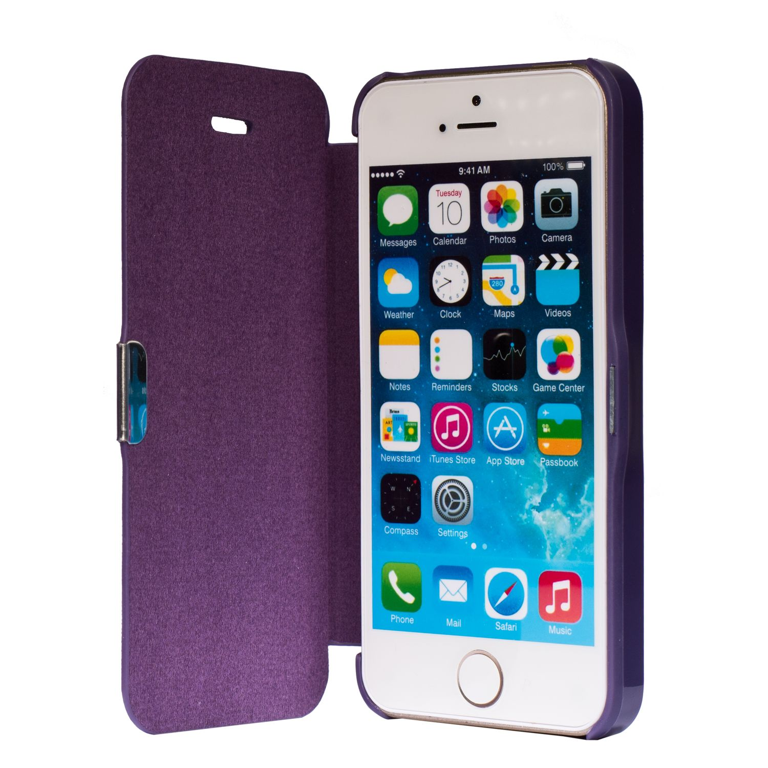 Apple, / KÖNIG Violett Handyhülle, 5s SE, DESIGN 5 iPhone / Backcover,