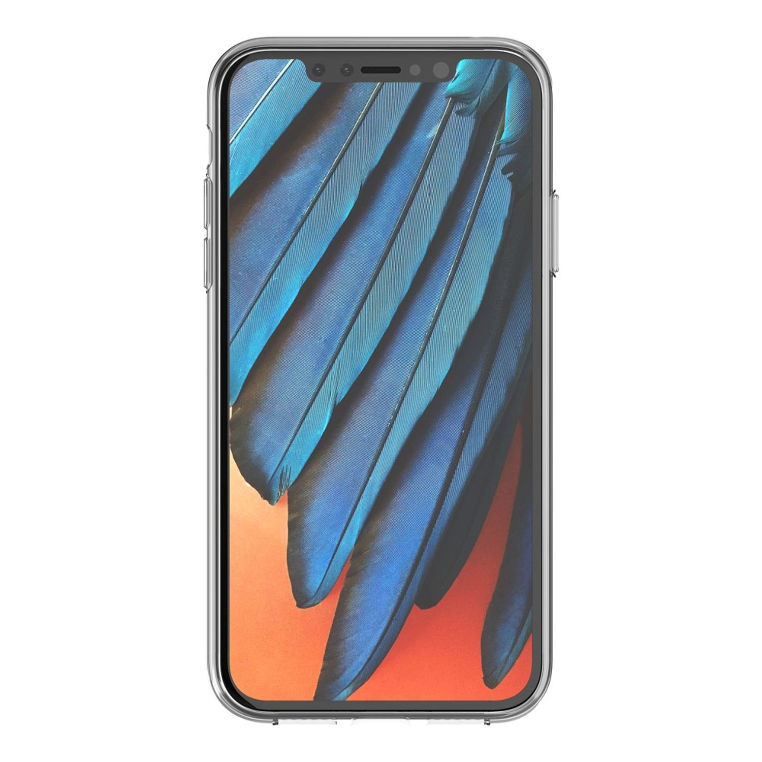 KÖNIG DESIGN Handyhülle Ultra Dünn iPhone Bumper, Apple, Transparent Backcover, XR