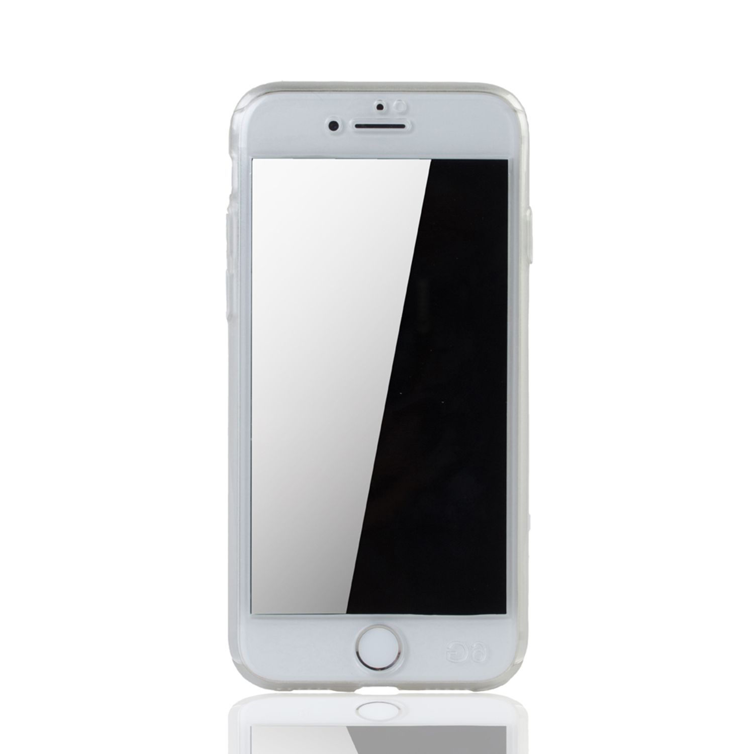 Cover, Schutz, DESIGN iPhone Handyhülle Apple, Grad Full 6s, 6 Transparent KÖNIG / 360