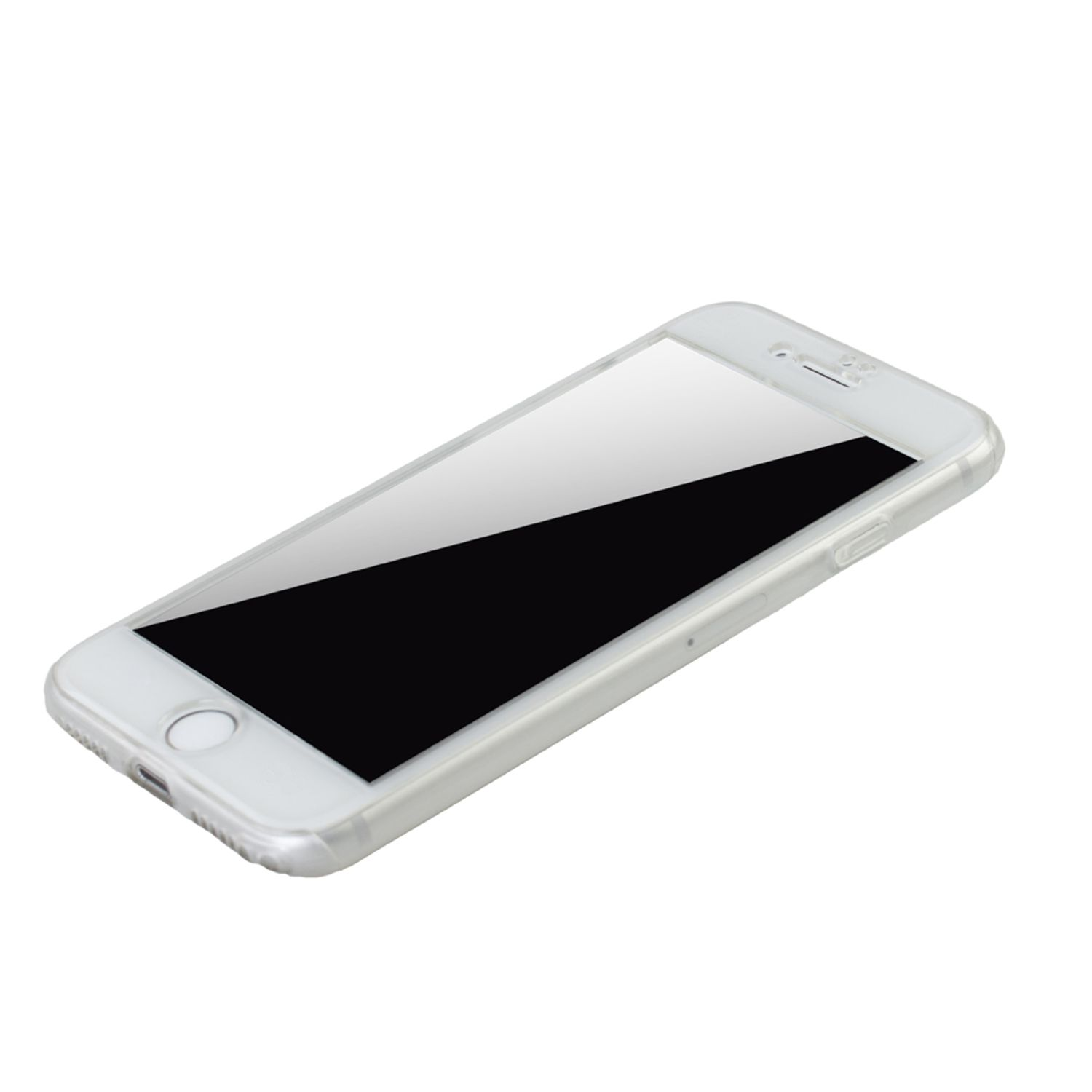 Full Apple, iPhone Transparent Cover, 360 Handyhülle DESIGN Grad 6s, / 6 Schutz, KÖNIG