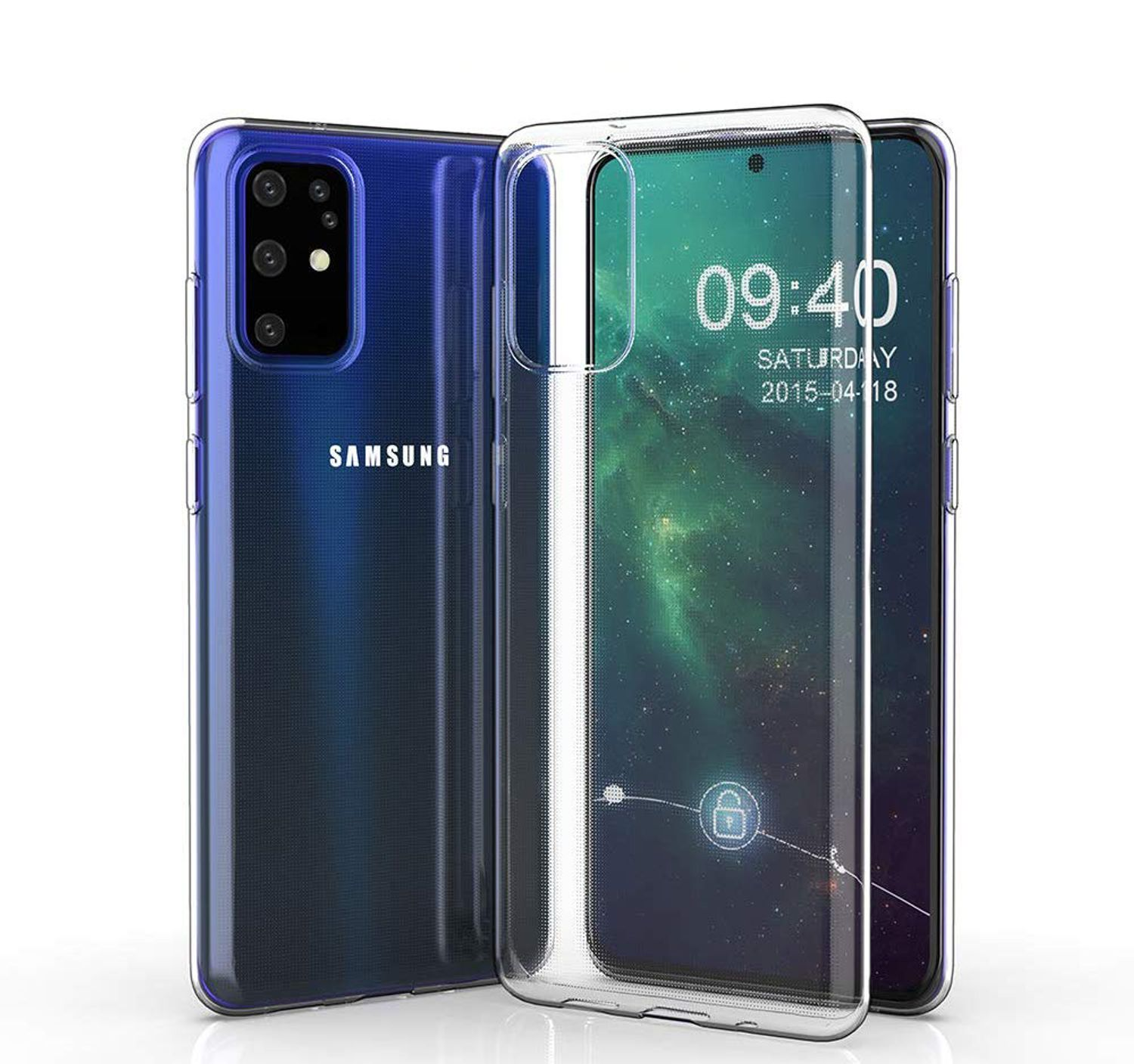 KÖNIG DESIGN Samsung, Bumper, Dünn Handyhülle Plus, Backcover, Transparent S20 Galaxy Ultra