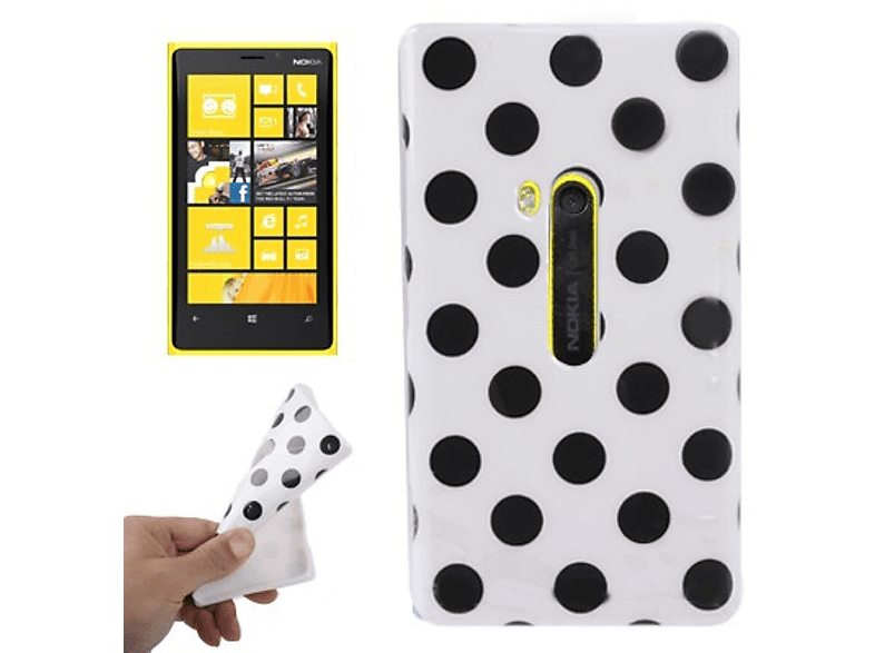 Nokia, Weiß Backcover, 920, Lumia KÖNIG Handyhülle, DESIGN