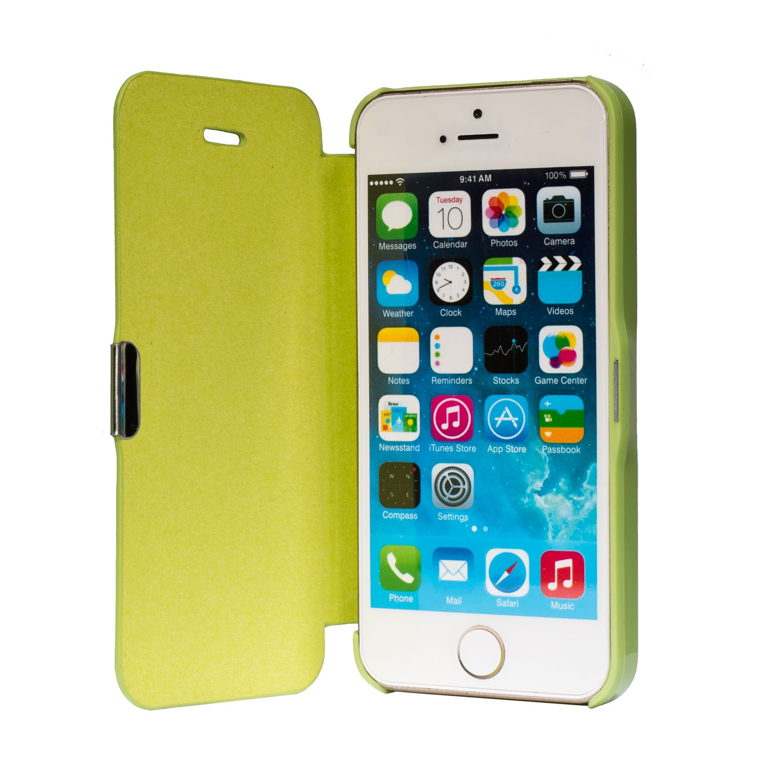SE, KÖNIG Apple, / 5 / iPhone 5s Backcover, DESIGN Grün Handyhülle,