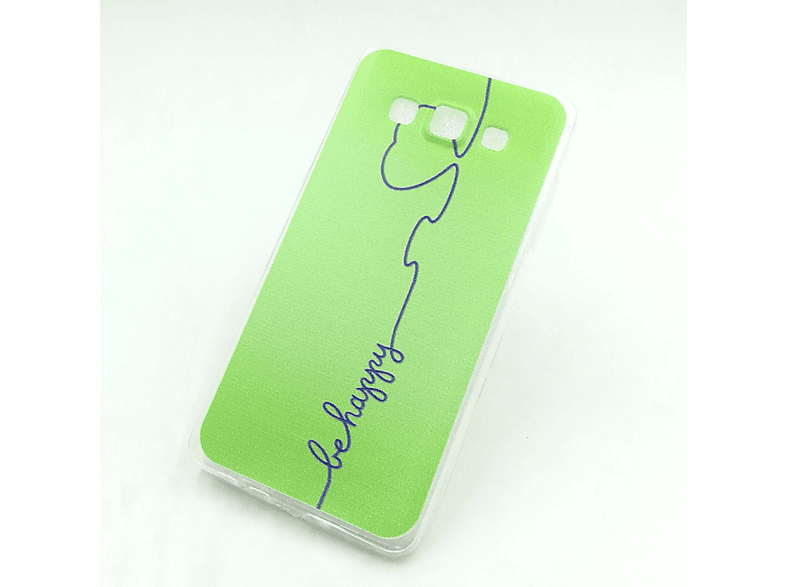 KÖNIG DESIGN Handyhülle, Backcover, (2015), A5 Galaxy Grün Samsung