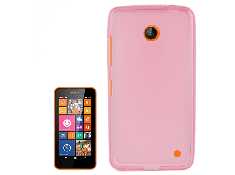KÖNIG DESIGN Handyhülle, Backcover, Nokia, Lumia 630, Rosa
