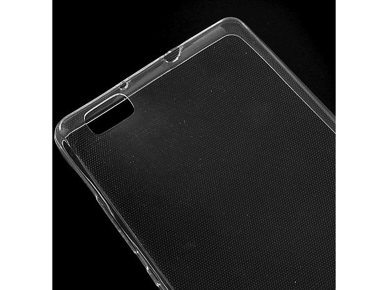 Dünn Handyhülle DESIGN Bumper, Ultra Transparent KÖNIG Huawei, Lite, Backcover, P8