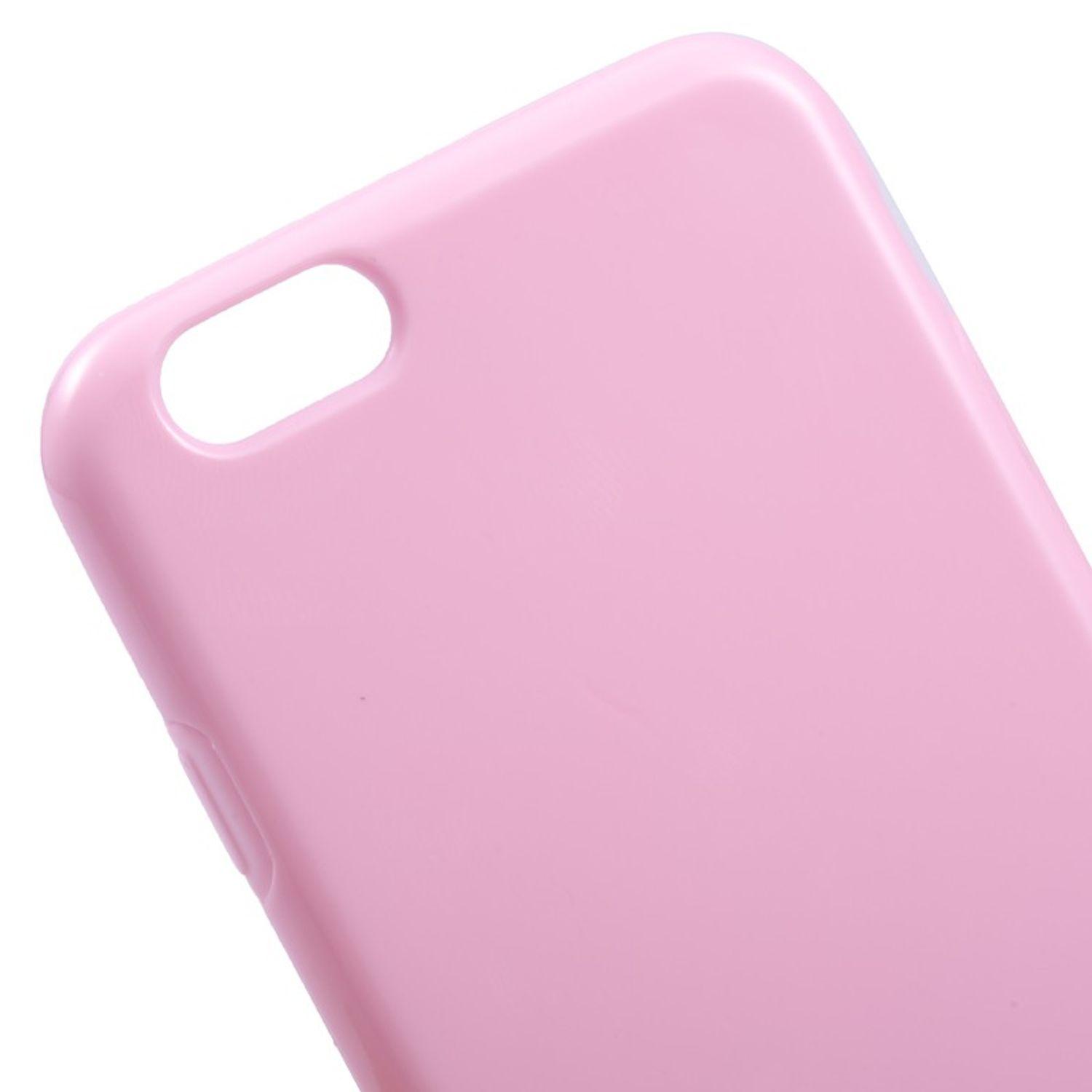 Apple, 6s, DESIGN Backcover, Handyhülle, / KÖNIG iPhone Rosa 6