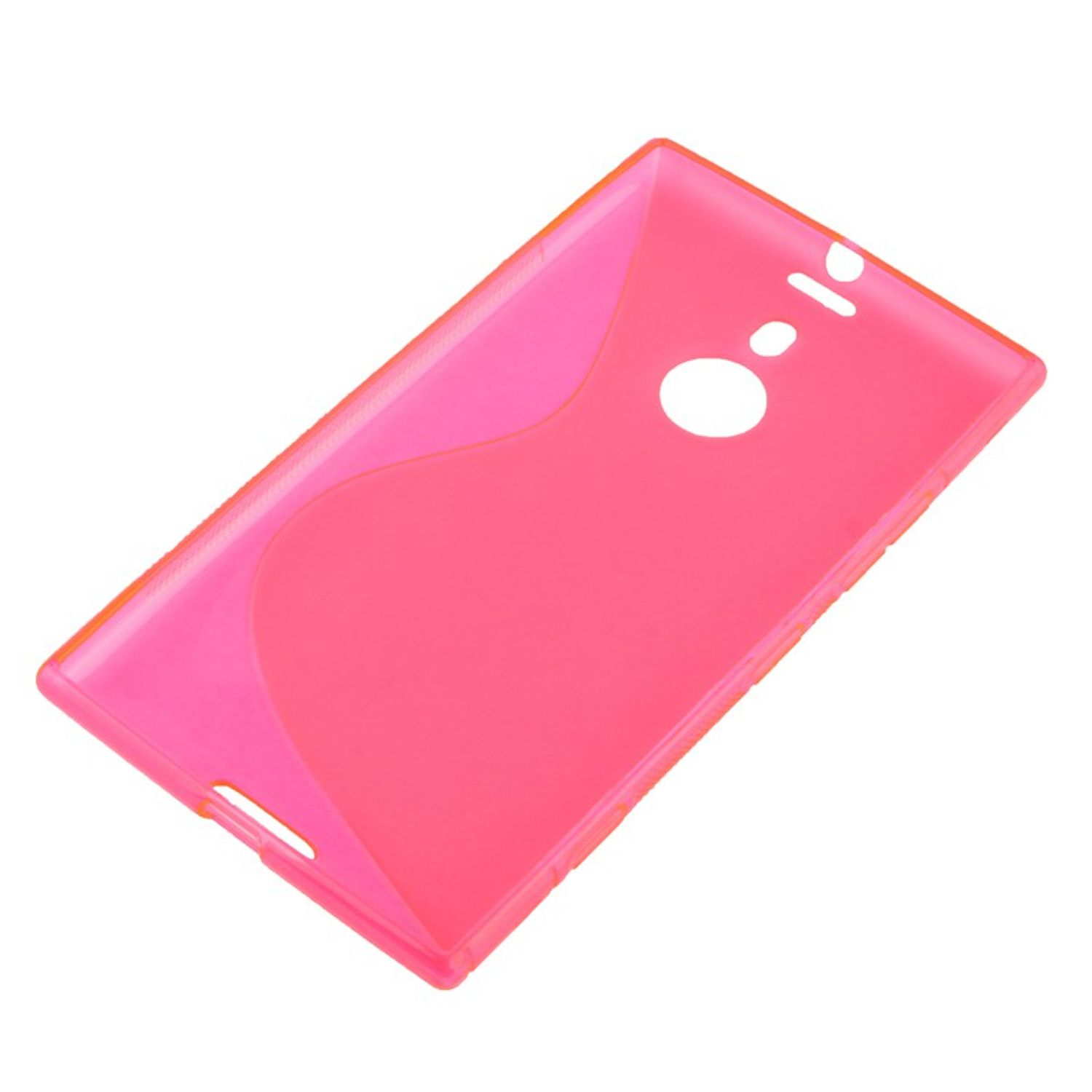 Lumia 1520, Nokia, DESIGN KÖNIG Handyhülle, Rosa Backcover,