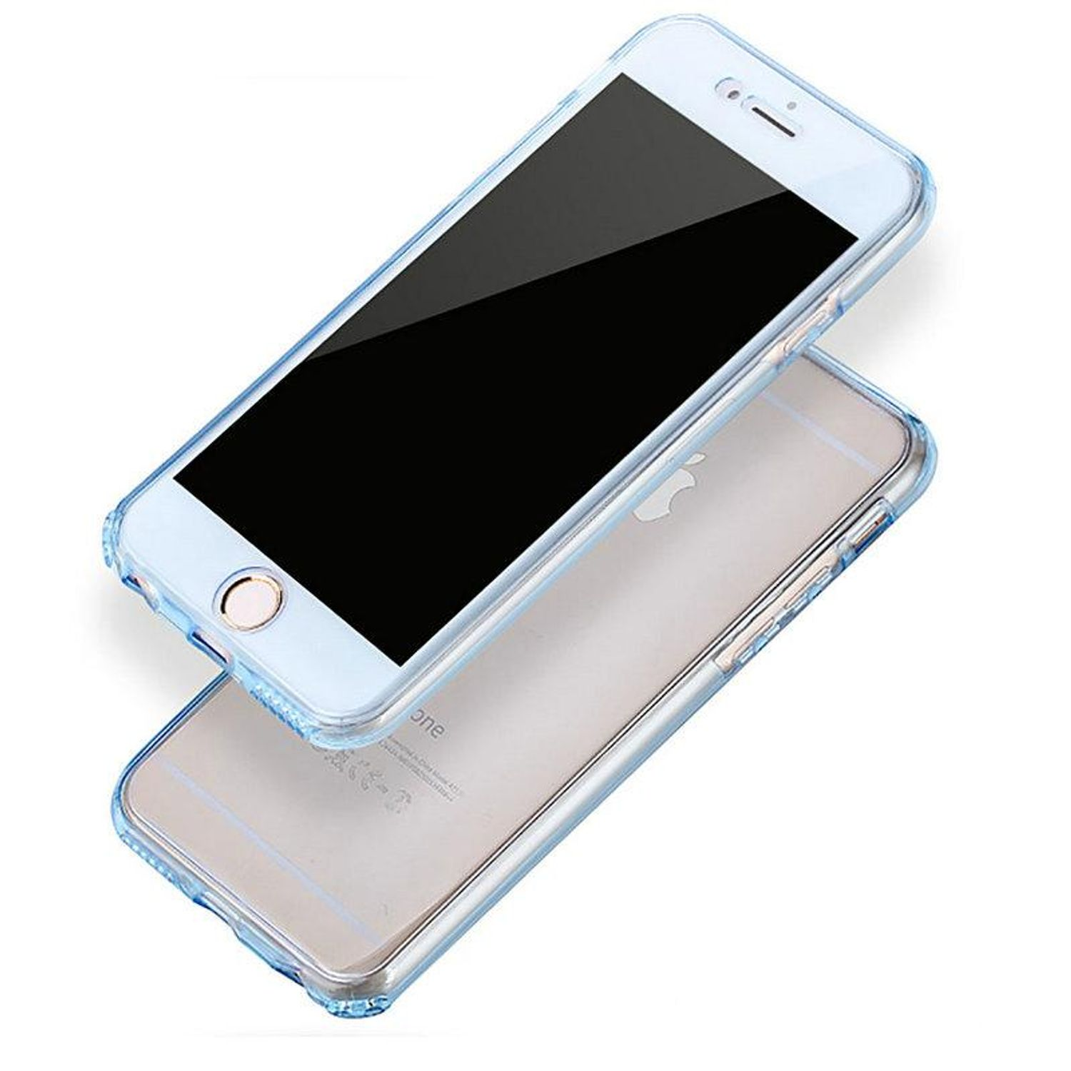 Backcover, DESIGN Apple, / Transparent 6s KÖNIG IPhone Handyhülle, 6 Plus, Plus