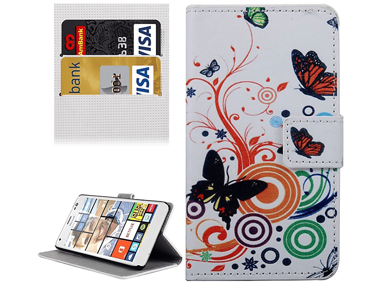 Handyhülle, KÖNIG DESIGN 850, Mehrfarbig Lumia Microsoft, Backcover,