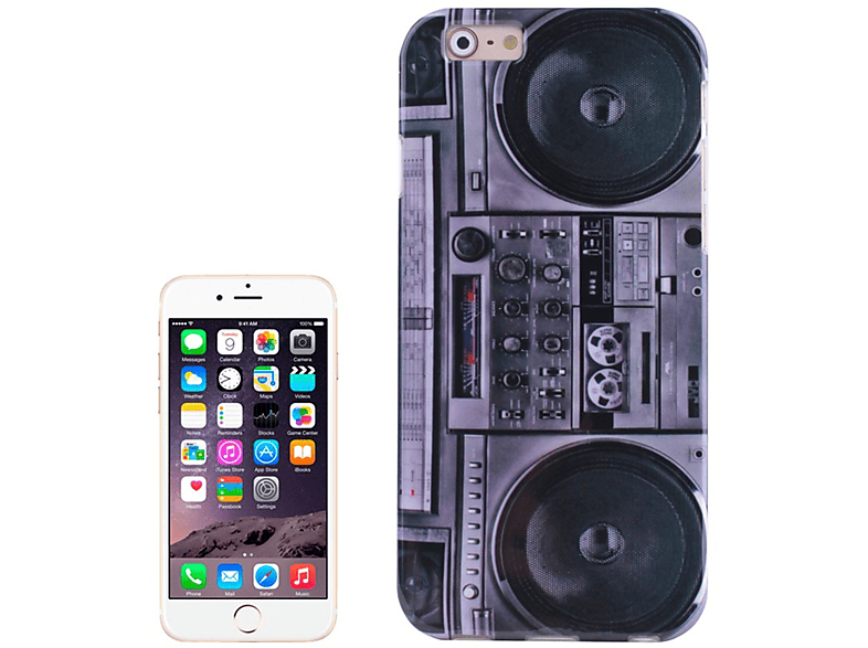 KÖNIG DESIGN Handyhülle, Backcover, Apple, iPhone 6 / 6s, Mehrfarbig | Backcover