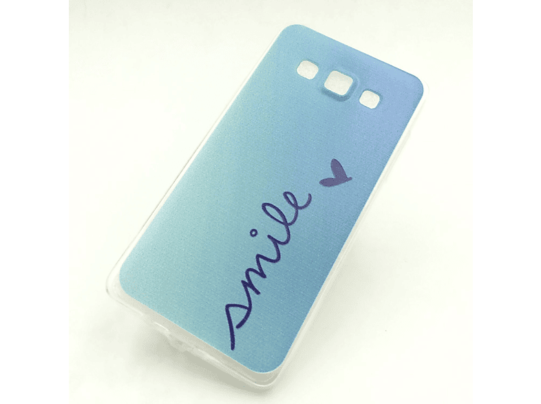 KÖNIG DESIGN Handyhülle, Backcover, Samsung, Galaxy A5 (2015), Blau