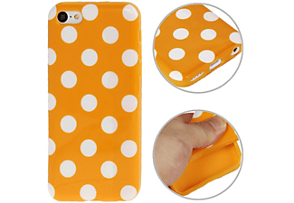 KÖNIG DESIGN Handyhülle, Backcover, Apple, iPhone 5c, Orange