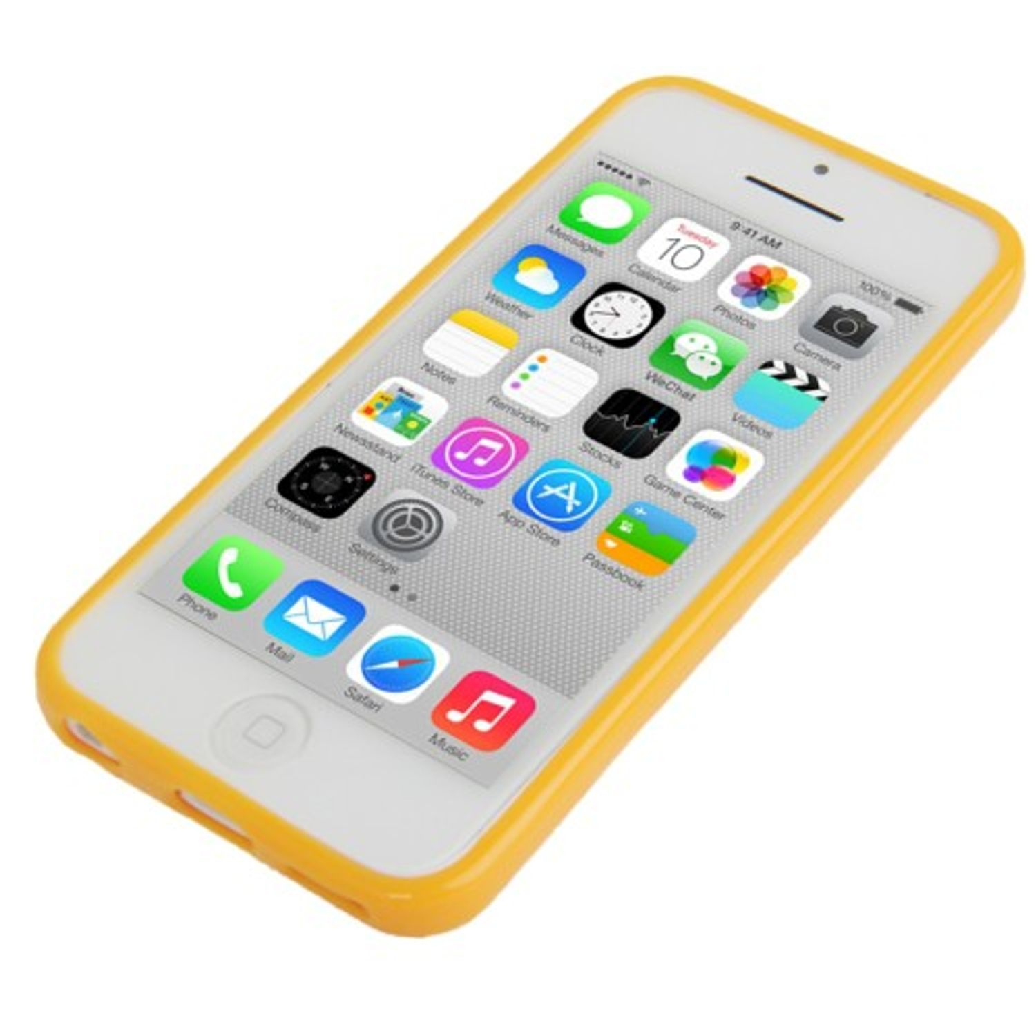 Handyhülle, KÖNIG Orange 5c, Backcover, DESIGN iPhone Apple,