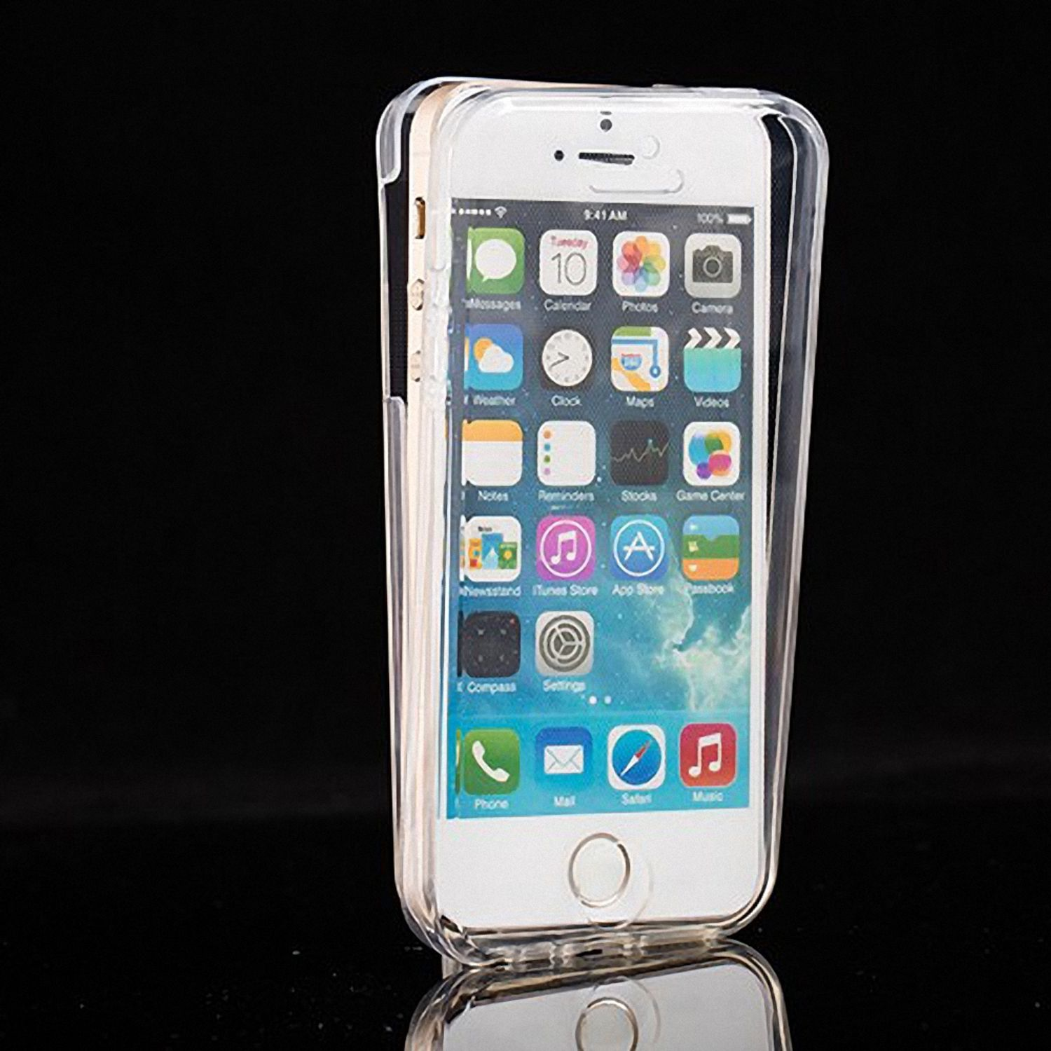 iPhone SE, Apple, 5 Backcover, Transparent KÖNIG / 5s Handyhülle, / DESIGN
