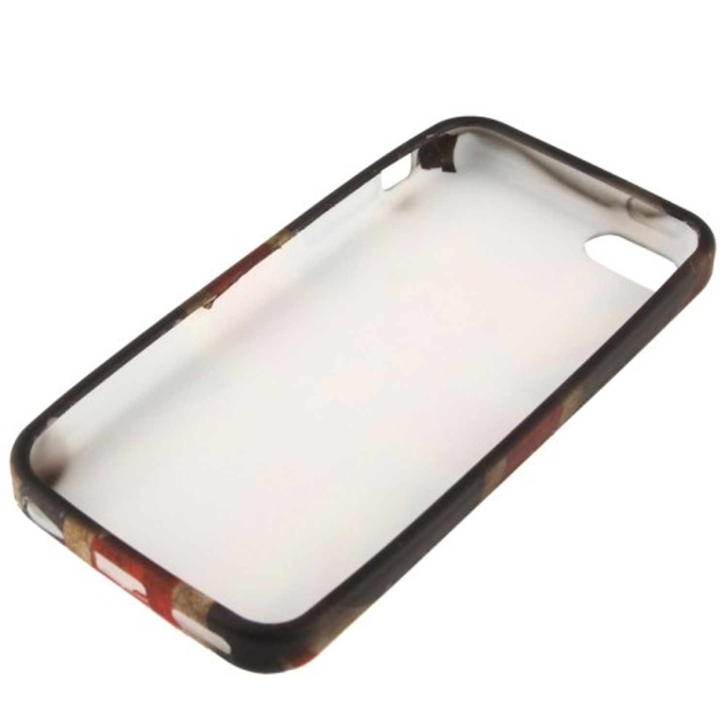 Backcover, Mehrfarbig DESIGN 5c, KÖNIG Handyhülle, Apple, iPhone